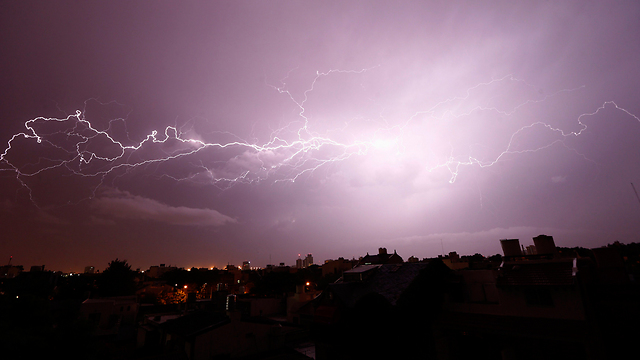 סופת ברקים בארגנטינה (צילום: רויטרס) (צילום: רויטרס)