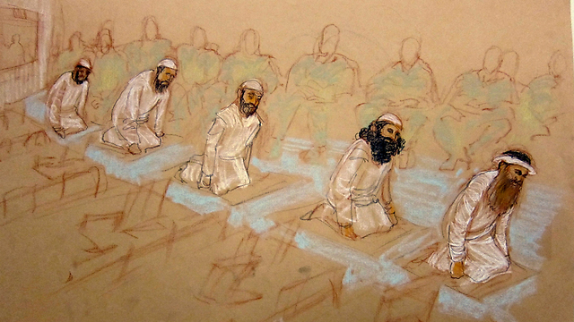 חמישה בכירים באל-קאעידה נאשמים במעורבות בפיגועי 11/9 (צילום: MCT) (צילום: MCT)