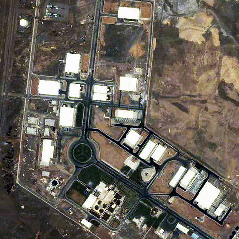 Satellite photo of the Natanz nuclear facility (Photo: AP)