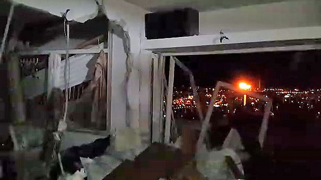 ינואר 2014: הבניין נהרס, הדירות נחרבו (צילום: אודי גל דובר כבאות והצלה ירושלים) (צילום: אודי גל דובר כבאות והצלה ירושלים)