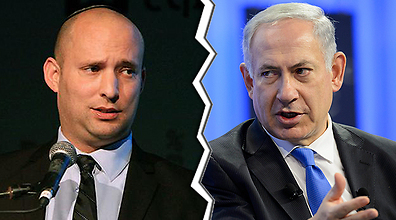 Bennett and Netanyahu (Photo: EPA) (Photos: Aner Green, EPA)