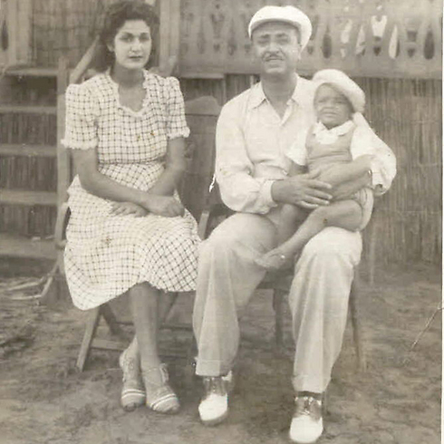 Cohen family on vacation in Ras al Bar, Egypt (Phot courtesy of the family)