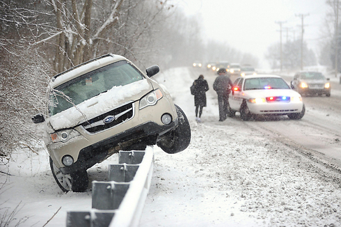 תאונת דרכים בפנסילבניה (צילום: MCT) (צילום: MCT)