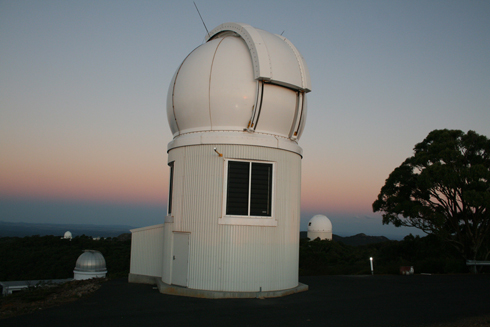 הטלסקופ סקיימאפר (צילום: AFP, MARTYN PIERCE   ) (צילום: AFP, MARTYN PIERCE   )