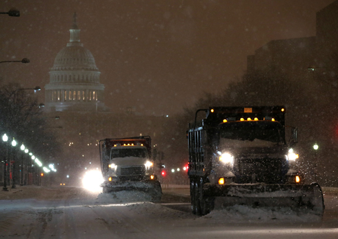 שדרות פנסילבניה, וושינגטון (צילום: AFP) (צילום: AFP)