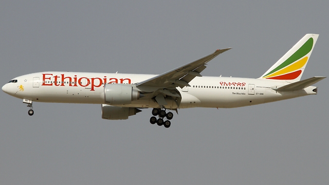 Boeing 737 авиакомпании Ethiopian Airlines