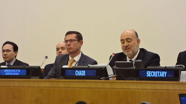 Prosor chairing the elections (Photo: Tal Trachtman Alroy)
