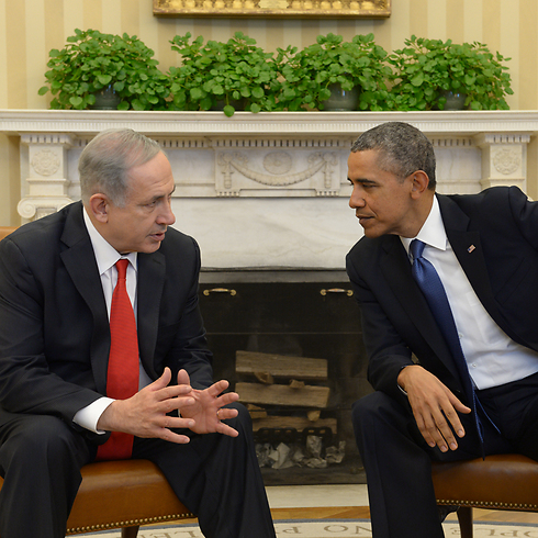 Netanyahu with Obama in 2014 (Photo: Avi Ohayon/GPO) (Photo: GPO)