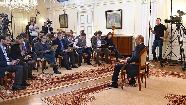 נשיא רוסיה פוטין. יקים לתחייה את האימפריה? (צילום: רויטרס) (צילום: רויטרס)
