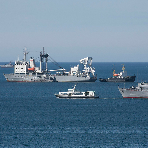 ספינות רוסיות ואוקראיניות בסבסטופול (צילום: רויטרס) (צילום: רויטרס)