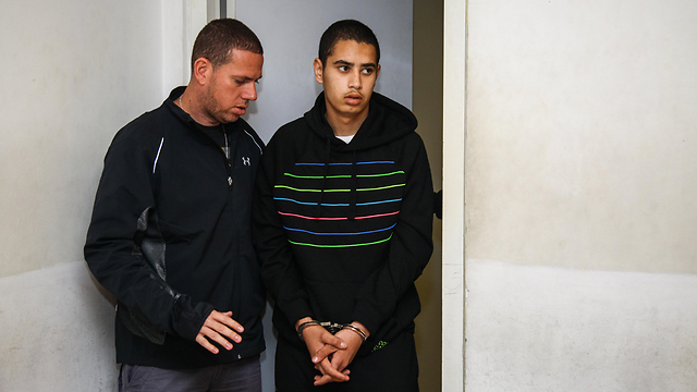Omer Halwanni, one of the suspects arrested in connection to the Acre blast (Photo: Avishag Shaar-Yashuv) (Photo: Avishag Shaar-Yashuv)