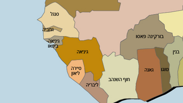 גמביה על המפה ()