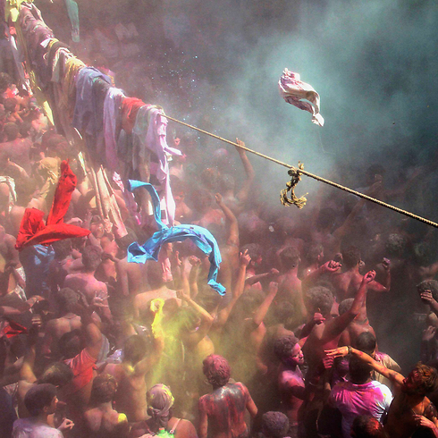 פסטיבל בהודו (צילום: רויטרס) (צילום: רויטרס)