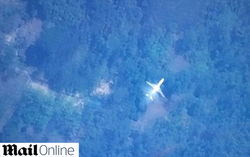 זה המטוס הנעדר? תמונת לוויין שמצא סטודנט מטייוואן ()