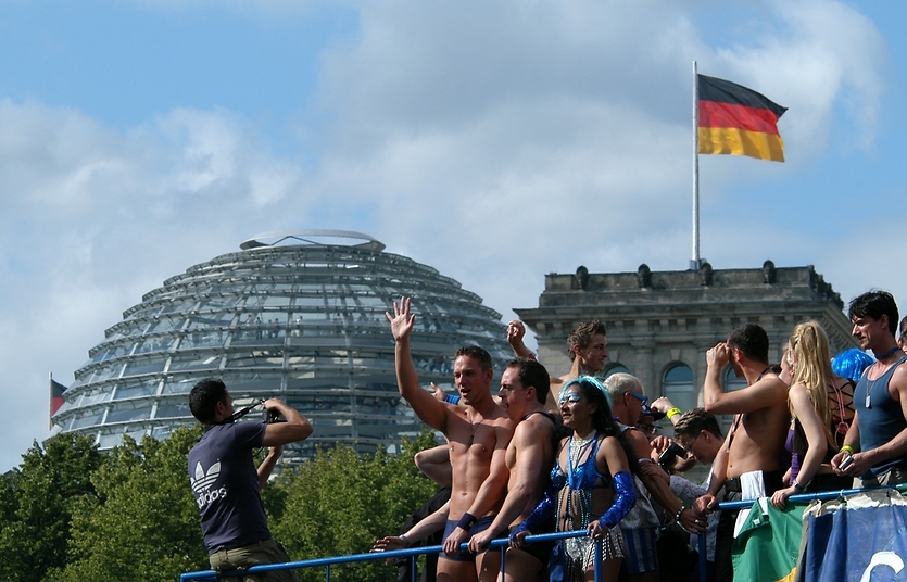 בירת להט"ב. ברלין במצעד הגאווה (צילום: shutterstock)