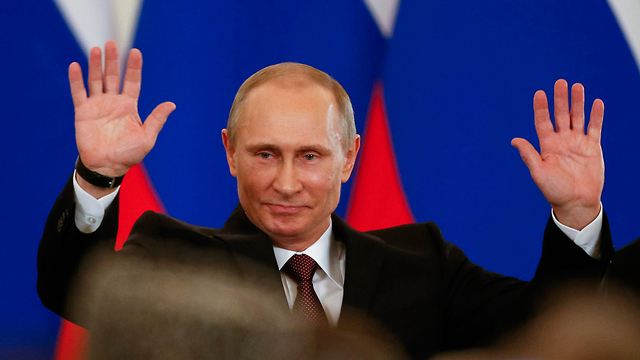 נשיא רוסיה פוטין. יועצו: "זה יגרום לנו נזק תדמיתי" (צילום: AP) (צילום: AP)
