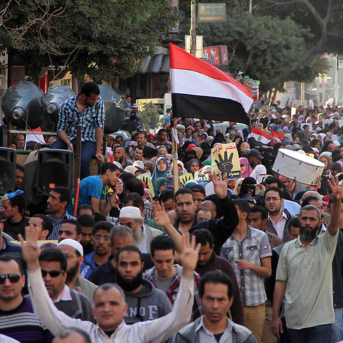 Muslim Brotherhood supporters in Egypt (Photo: Reuters) (Photo: Reuters)