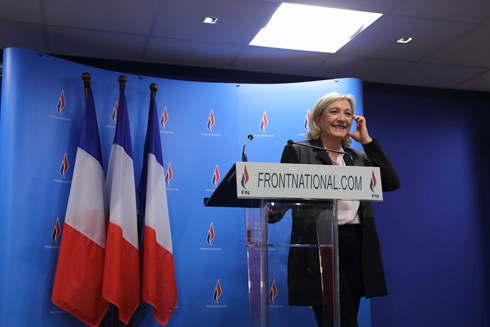 Marine Le Pen has sought to rid the FN of its anti-Semitic image (Photo: Reuters) (Photo: Reuters)
