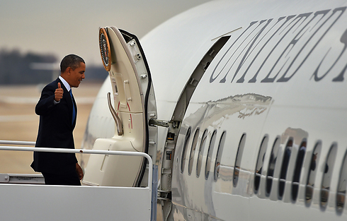 נשיא ארה"ב אובמה. הטענה: "הריגול הישראלי נמשך גם כעת" (צילום: AFP) (צילום: AFP)