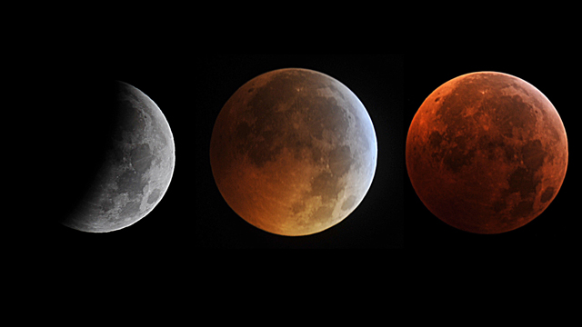 נוצר 95 מיליון שנים אחרי היווצרות מערכת השמש. ליקוי ירח (צילום: AFP) (צילום: AFP)