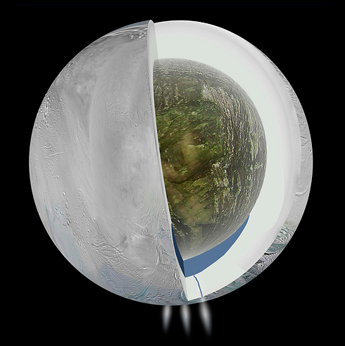 הממצאים ששידרה "קאסיני" מהירח הקטן (צילום: רויטרס) (צילום: רויטרס)