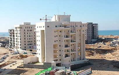 בנייה בגוש הגדול בצפון תל-אביב (צילום: עידו אפרתי) (צילום: עידו אפרתי)