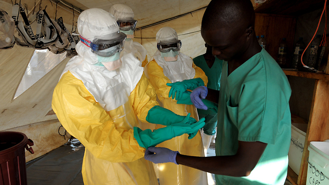 התפרצות האבולה. 90% מתים (צילום: AFP) (צילום: AFP)