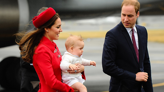 הנסיך ג'ורג' יקבל אח או אחות בקרוב? (צילום: AFP) (צילום: AFP)