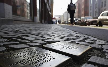 Rosa-Luxemburg-Street is paved with 'Stolpersteine' (Photo: AP)