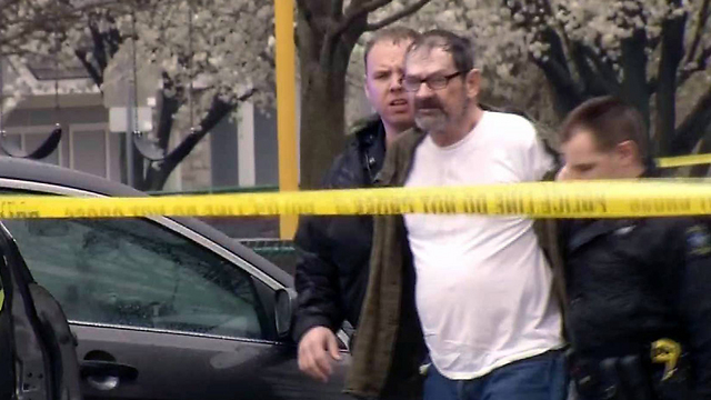 White supremacist Frazier Glenn Cross, who killed three people at two Jewish facilities in Kansas City. 'This can happen in your own neighborhood' (AP Photo/KCTV-5) 