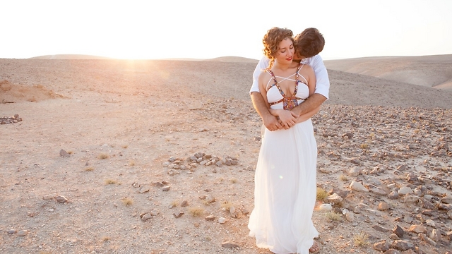 אין דבר יפה מזה. חתונה במדבר (קרדיט: נועם ורשבסקי) (קרדיט: נועם ורשבסקי)