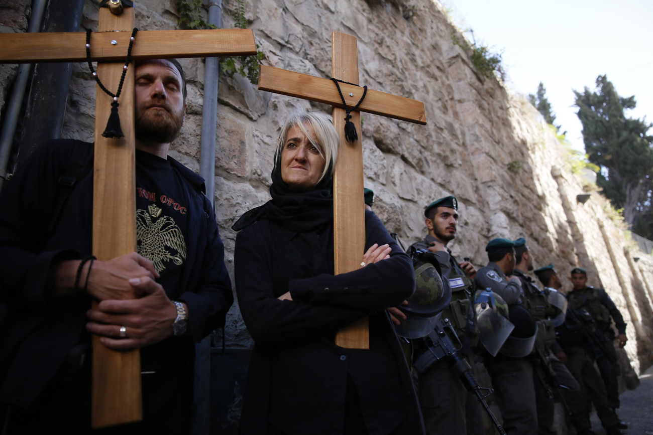 Border Gaurds stand by (Photo: AFP)