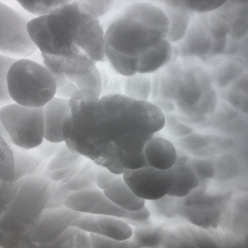 זו לא בדיקה מיקרוסקופית, אלו עננים בקיבוץ דפנה (צילום: שלומי דדון) (צילום: שלומי דדון)