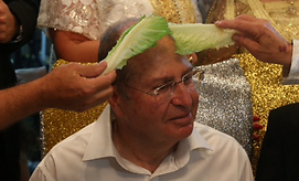 Defense Minister Moshe Ya'alon at Mimouna celebrations (Photo: Motti Kimchi) (Photo: Motti Kimchi)