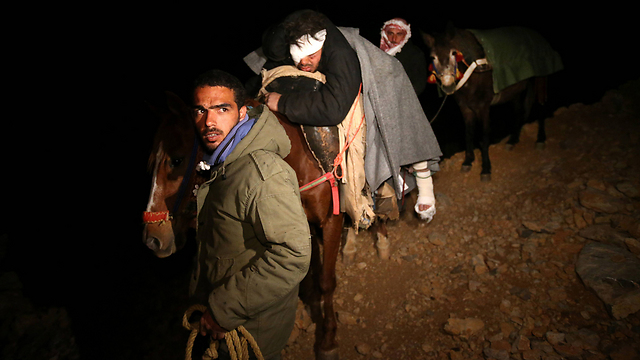 סאלח זווארה, בן 28. נפצע מפגז כשהביא לחם לכפרו (צילום: AP) (צילום: AP)