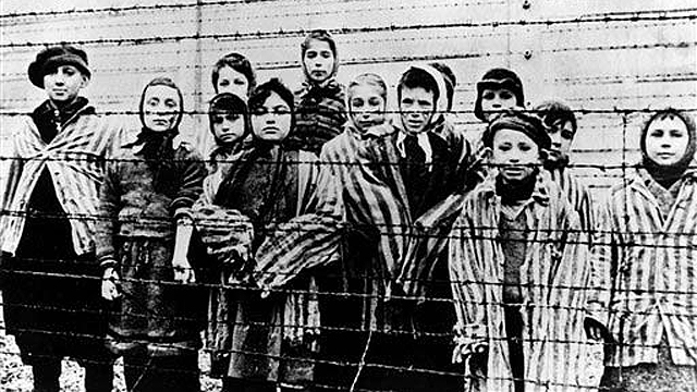 Children at Auschwitz concentration camp (Photo: AP)