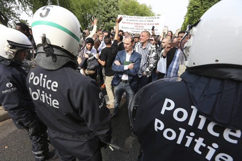 Police break up EU Dissidents’ Congress (Photo: AFP)