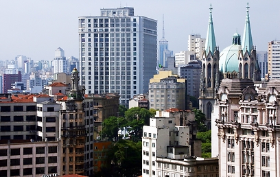 סאו פאולו. לא להיבהל מהגודל של העיר (צילום: EPA) (צילום: EPA)
