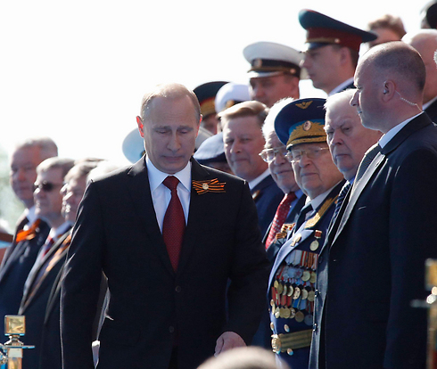 Russian President Vladimir Putin at last year's Victory Day ceremonies (Photo: Reuters) (Photo: Reuters)