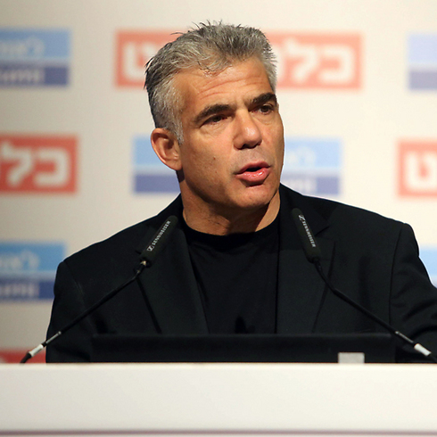 Yair Lapid: "There is money buried somewhere between Yitzhar and Itamar, which could have given us smaller school classes, better healthcare, narrower gaps between rich and poor ... and a stronger army." (Photo: Nimrod Glickman) (Photo: Nimrod Glickman)