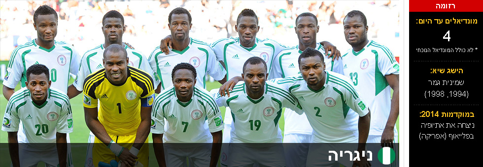 נבחרת ניגריה (צילום: gettyimages)