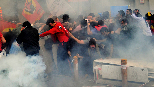 הפגנות השבוע באיסטנבול (צילום: AFP) (צילום: AFP)