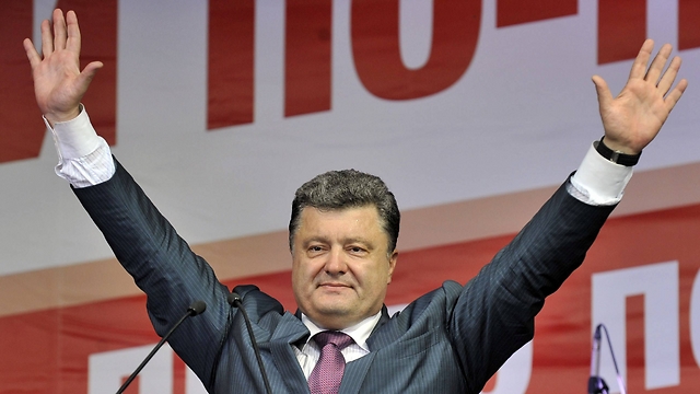 The new president of Ukraine, Petro Poroshenko (Photo:AFP)