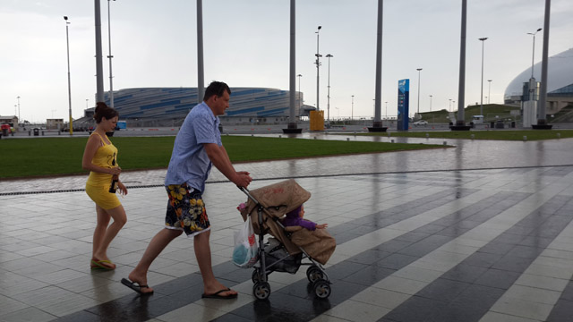 Sochi hopes families will come to Olympic Park to enjoy outdoors (Photo: Polina Garaev)