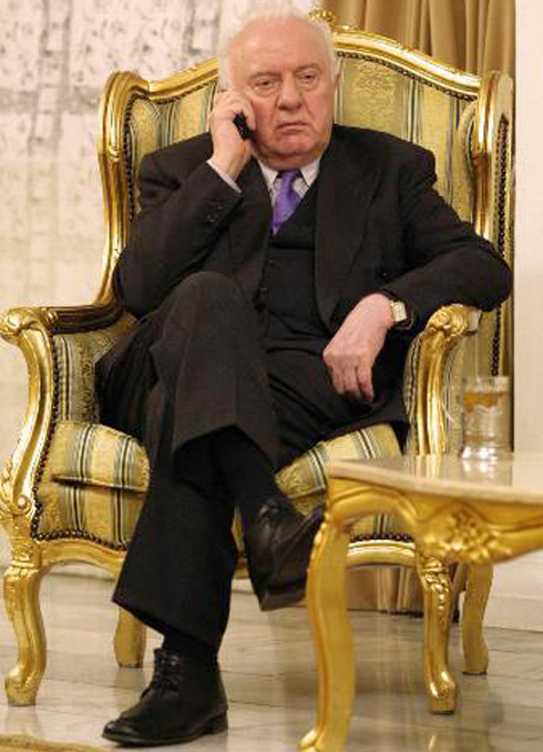 הנשיא לשעבר אדוארד שוורדנדזה. ידיד בגיאורגיה (צילום: איי פי) (צילום: איי פי)