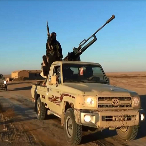 ISIS on the road to Tikrit, just north of Baghdad (Photo: AFP) (Photo: AFP)