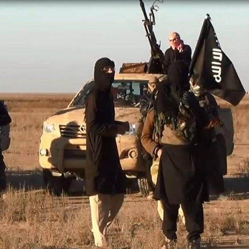 Sunni rebels near Tikrit (Photo: AFP)