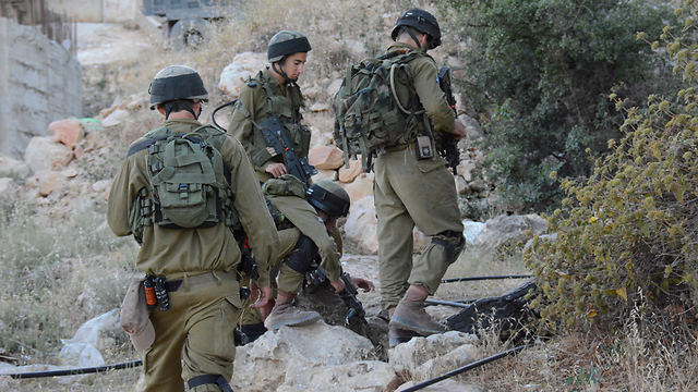 IDF forces near Hebron (Photo: IDF Spokesperson's Unit) (Photo: IDF Spokesperson's Unit)