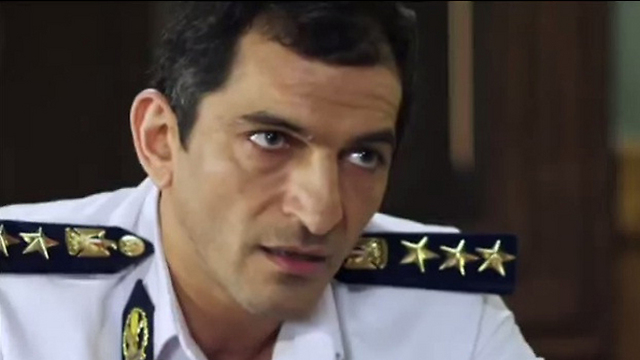 Egyptian actor Amar Waked as a corrupt police officer