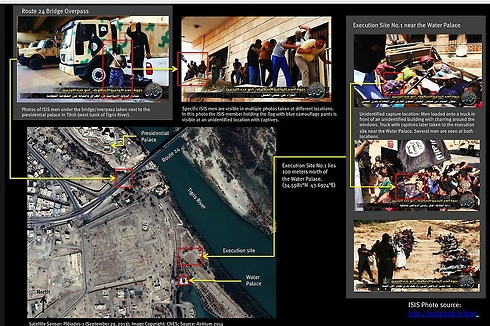 Satellite images show sites of executions in Iraq's Tikrit